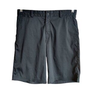 NIKE Golf Tour Performance Dri-Fit Flat Front Black Shorts Mens 32